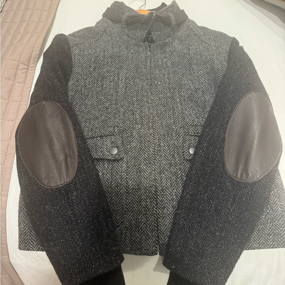 rag & bone Jackets & Blazers - Rag & Bone Tweed and Leather Jacket